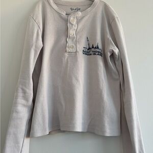 Brandy Melville shirt in White XS